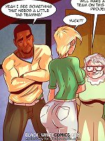 I think this was a bsd idea on that comic porn! Hell yeah these white chicks is on fire!